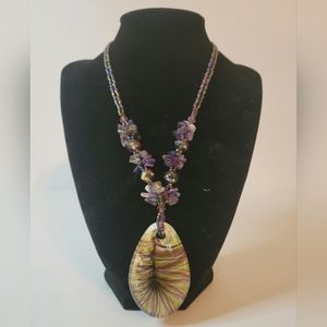 Murano Pendant Necklace